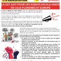 LA CGT AGIT POUR LES AGENTS ESCALE-VENTE DE LILLE FLANDRES ET EUROPE